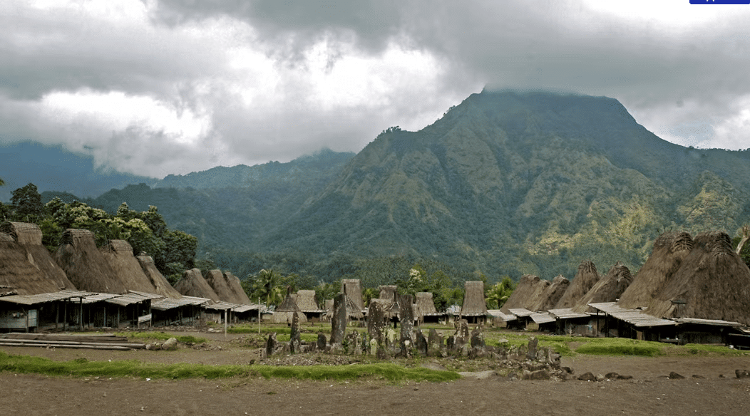 Ngada village. A traditional village in Flores, Indonesia